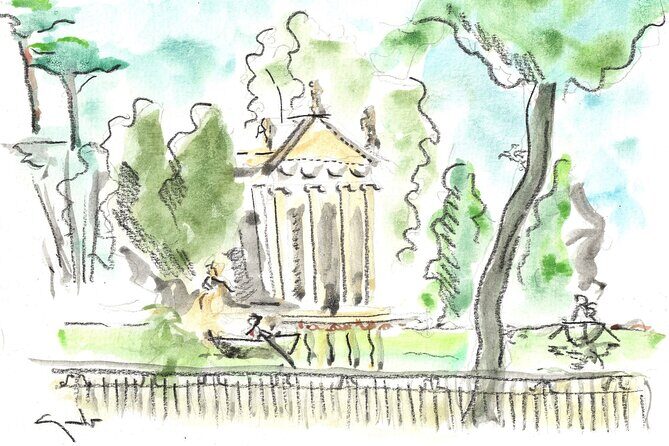 Watercolor Private Tour at Villa Borghese Rome with Guido - Key highlights worth your time