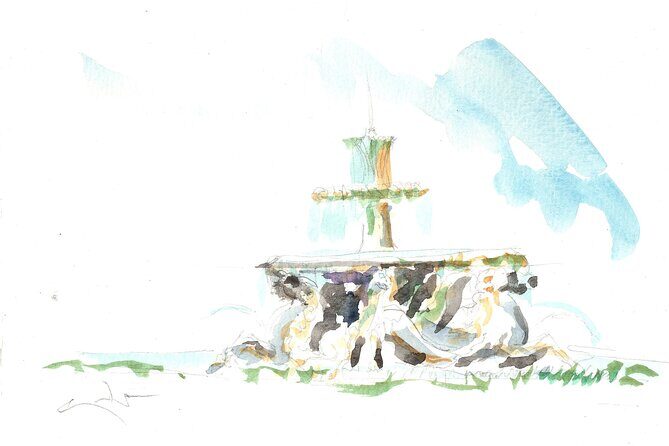 Watercolor Private Tour at Villa Borghese Rome with Guido - Guido’s teaching: why beginners feel at ease